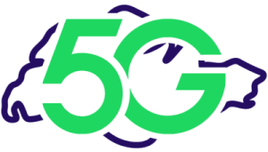 5G text on a map of Singapore