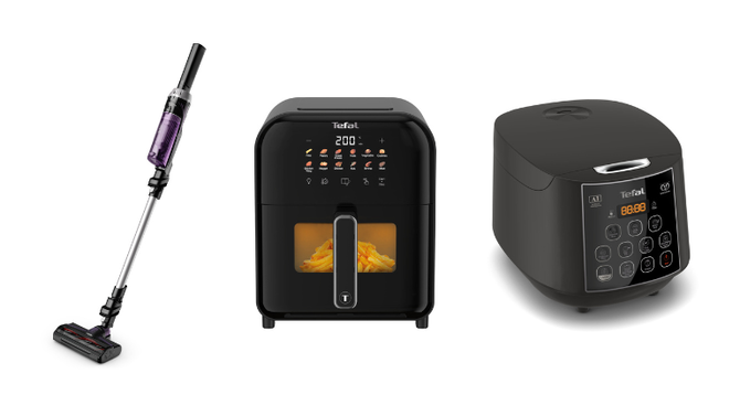 Tefal vacuum, air fryer and rice cooker